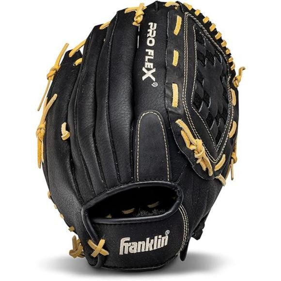 ProFlex Adult Baseball Fastpitch Softball Outfield Mitt Left Right Handed Throw - Picture 8 of 8